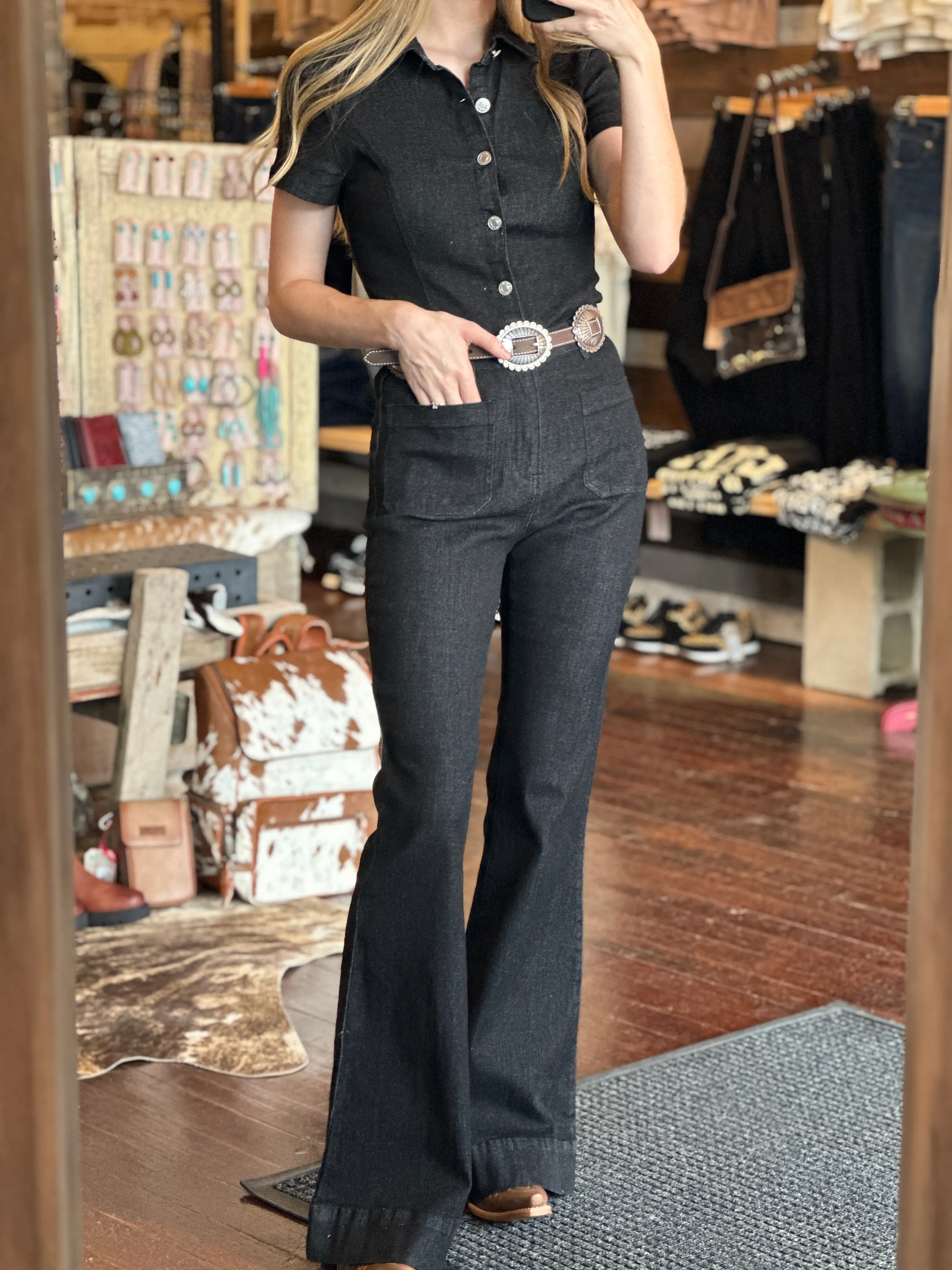 Adalaide Genuine Leather & Concho Belt ✙ON SALE NOW✙
