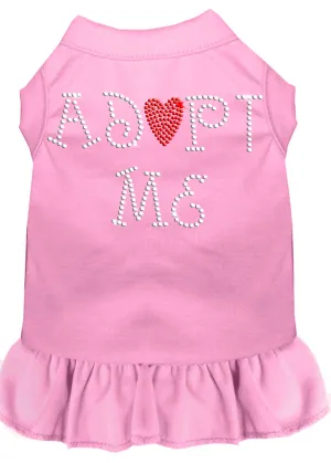 Adopt Me Rhinestone Dress Light Pink Xxl