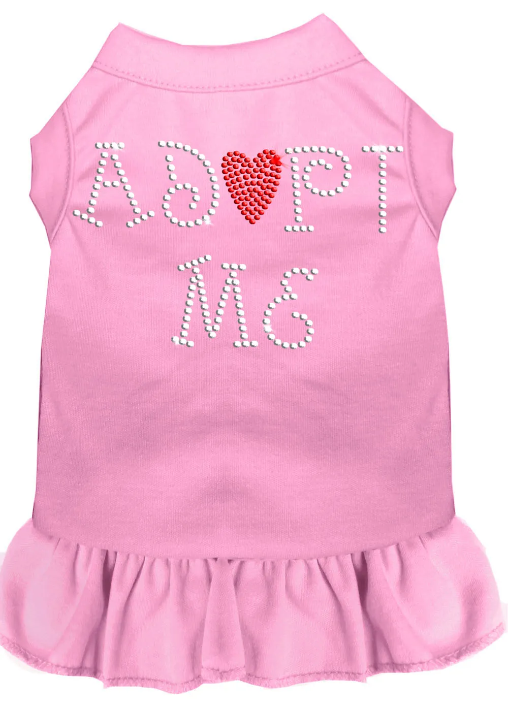 Adopt Me Rhinestone Dress Light Pink Xxl