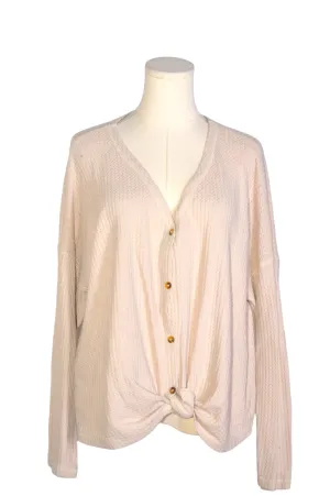 AMERICAN EAGLE Women Cardigans Regular fit in Beige - XL