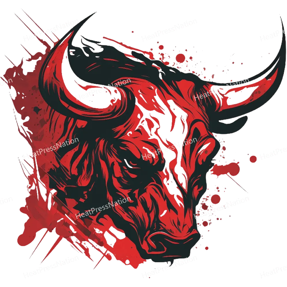Angry Red Bull Design