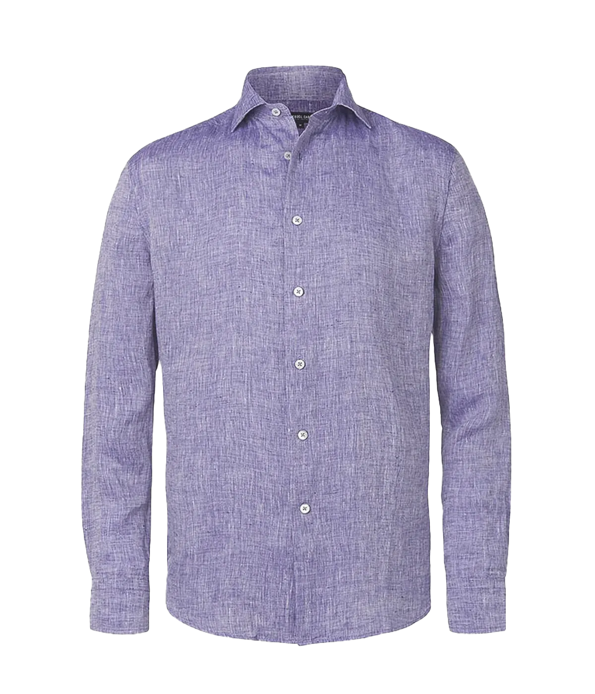Antonio Linen Longsleeve Shirt in Melange