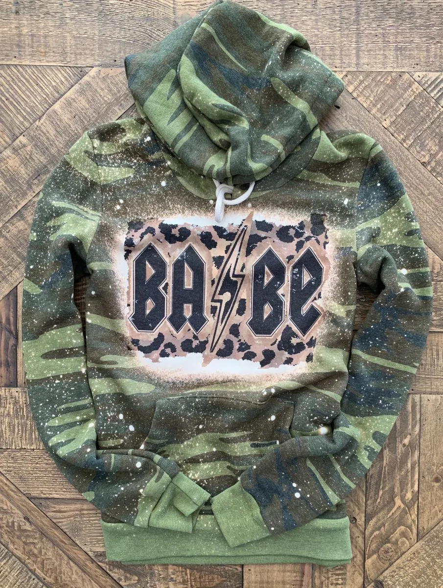 Babe Camo hoodie