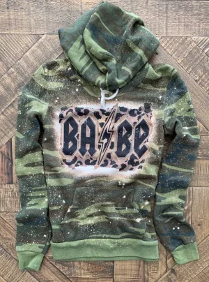 Babe Camo hoodie