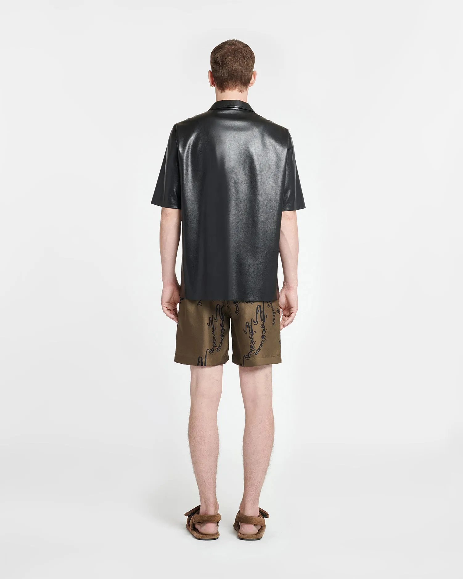 Bodil - Okobor Alt-Leather Shirt - Black