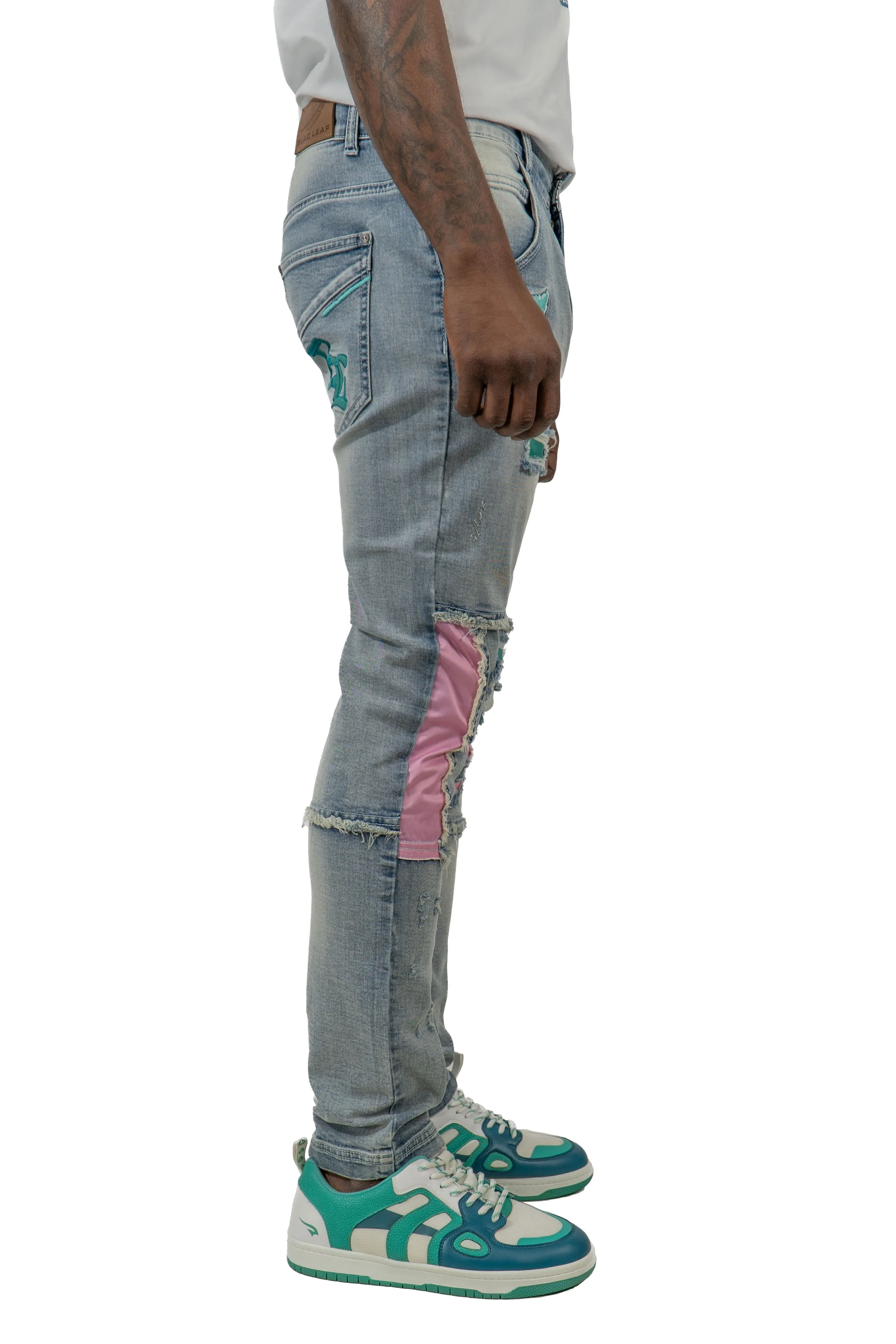 Classic Leaf Denim Jean