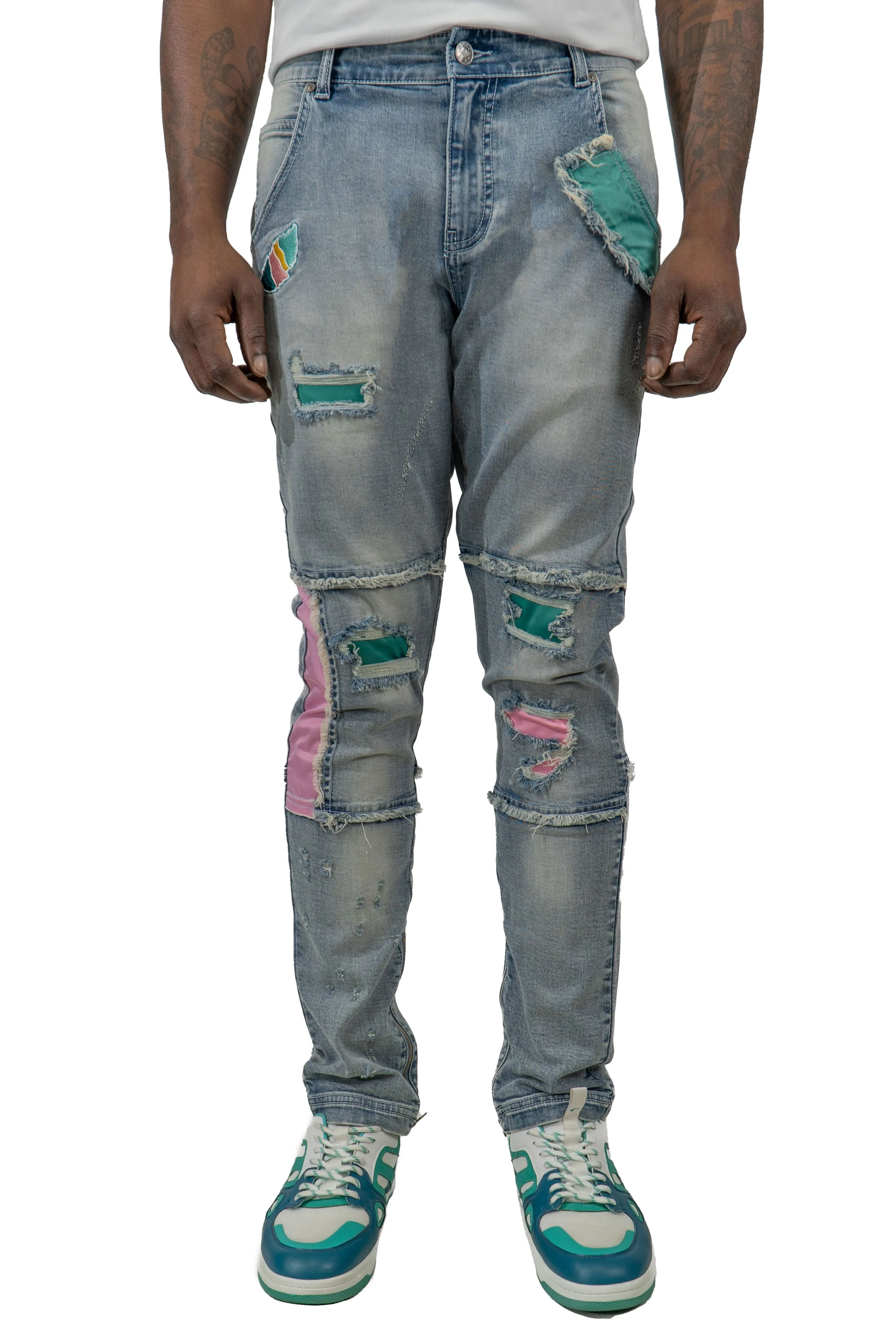 Classic Leaf Denim Jean
