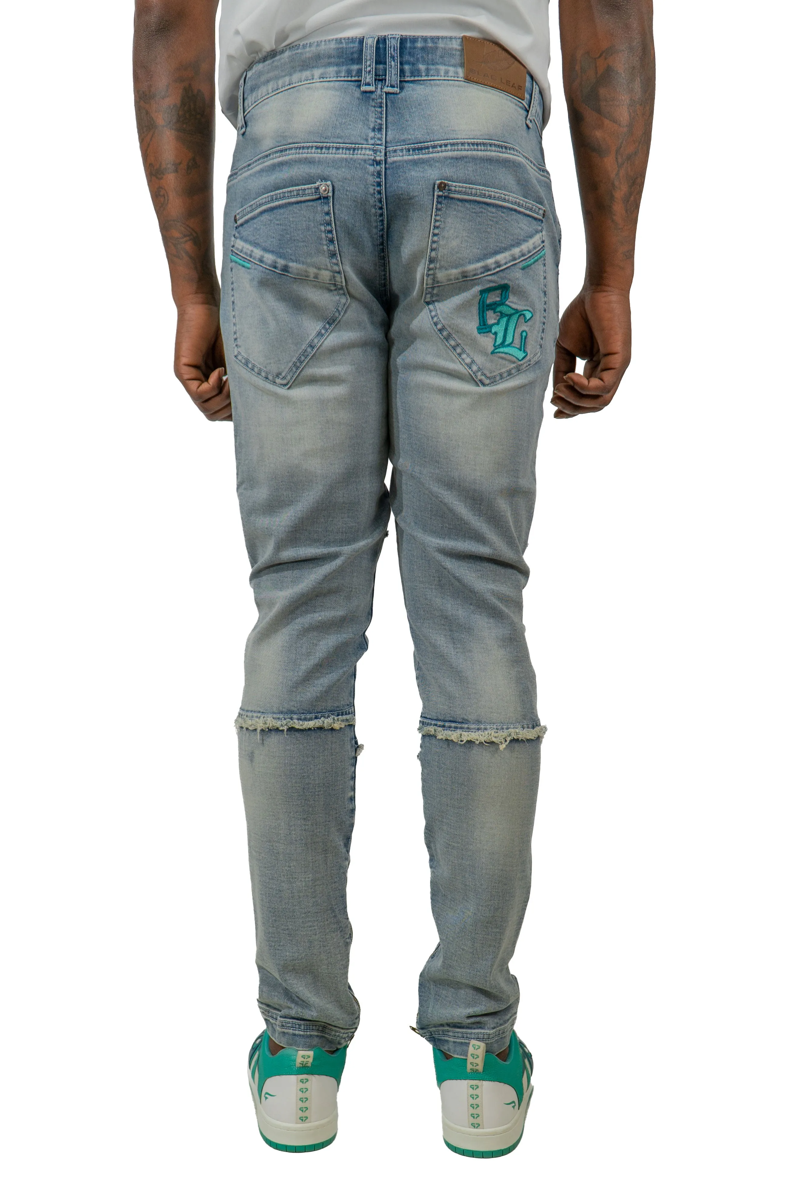 Classic Leaf Denim Jean