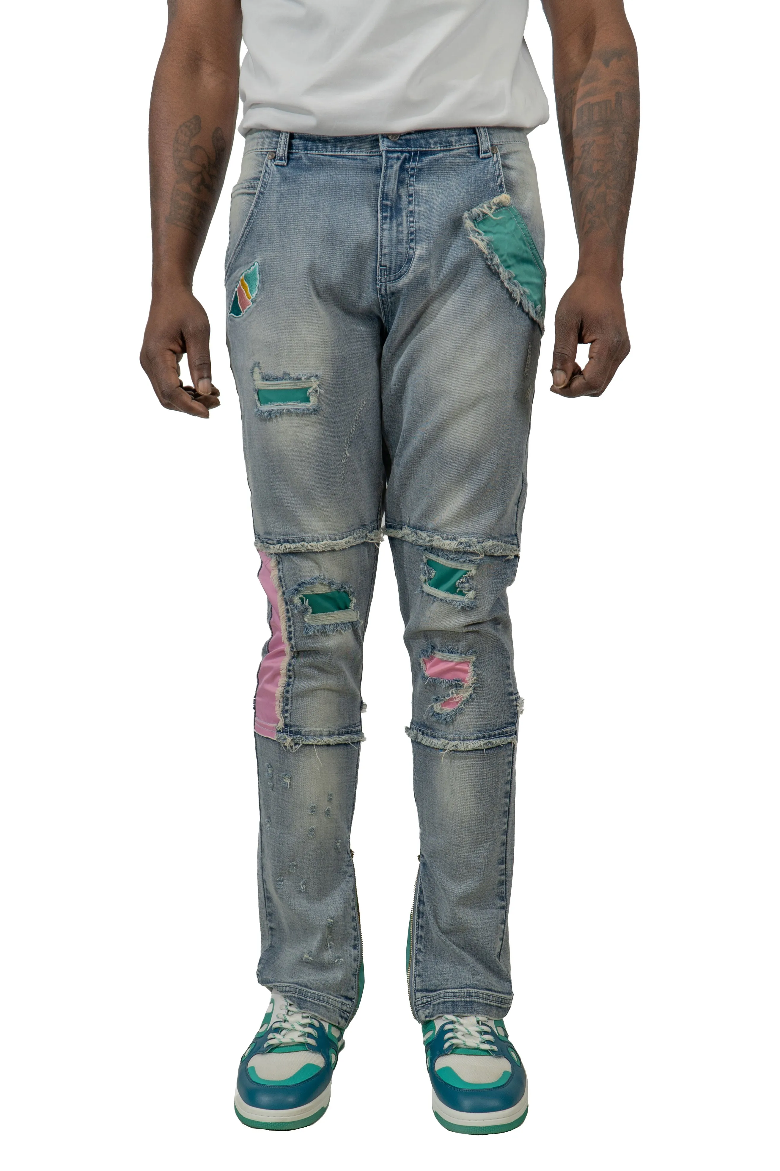 Classic Leaf Denim Jean