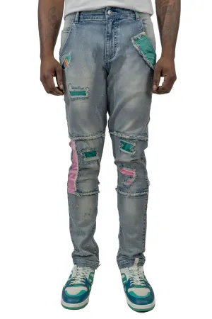 Classic Leaf Denim Jean