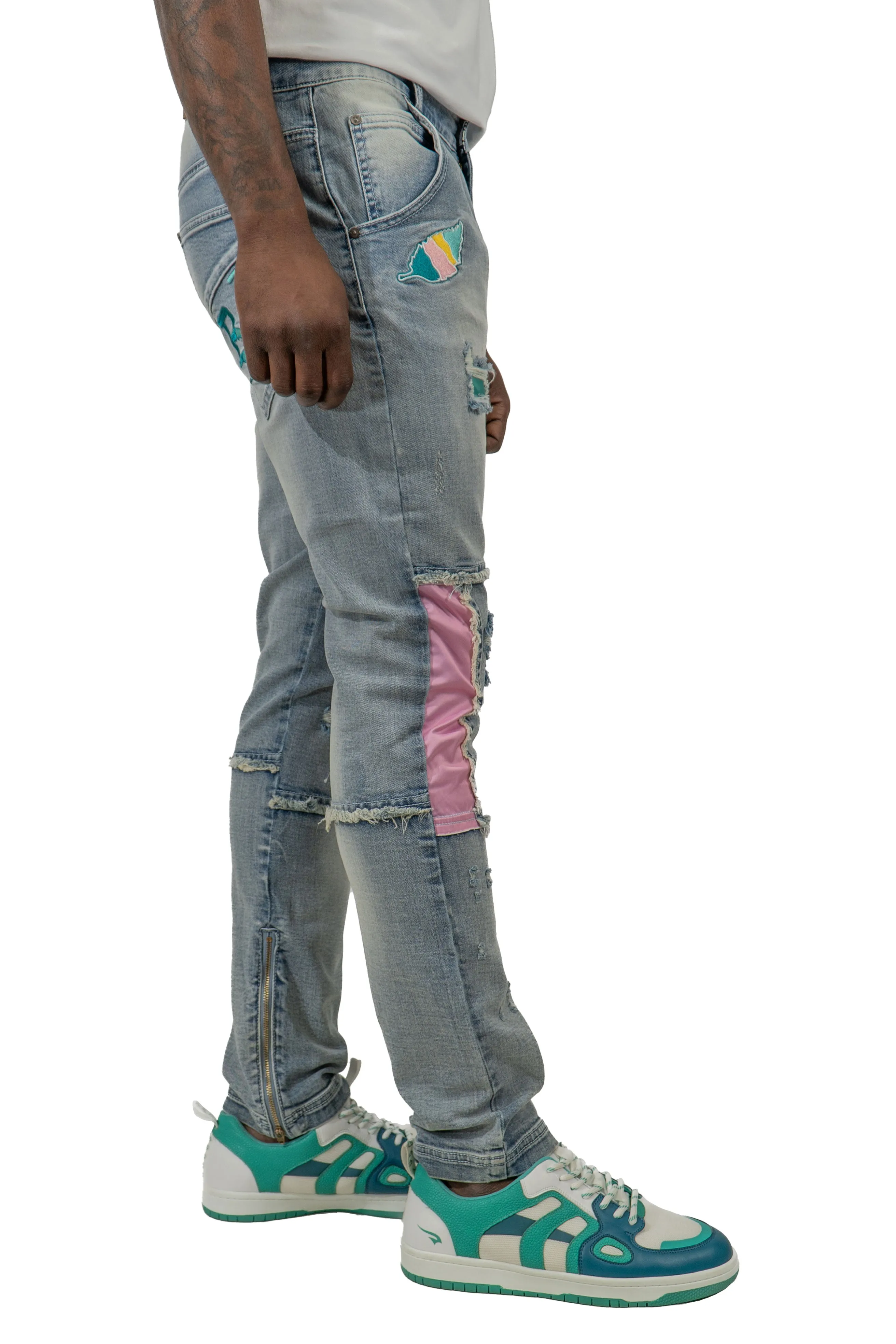 Classic Leaf Denim Jean