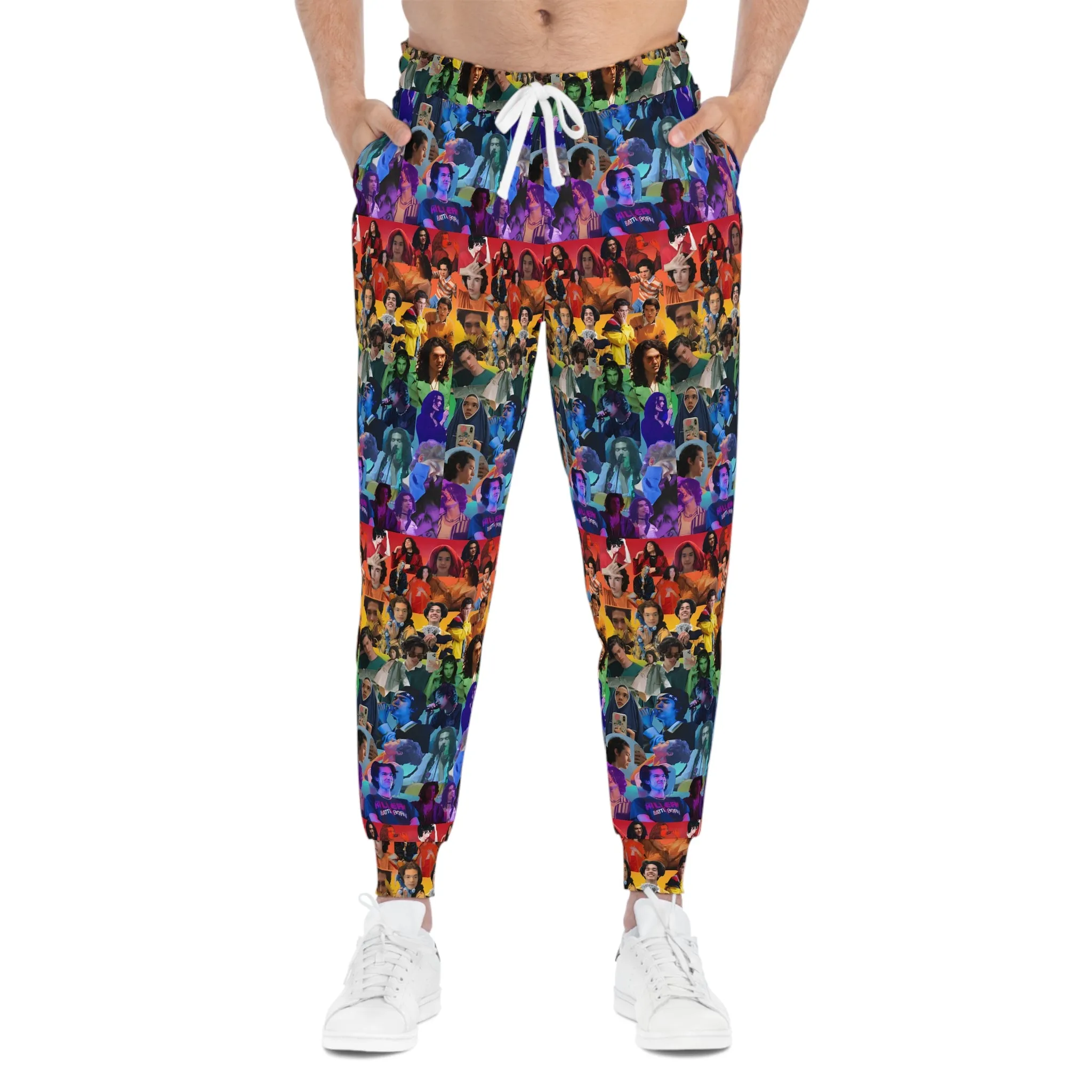 Conan Grey Rainbow Photo Collage Athletic Joggers