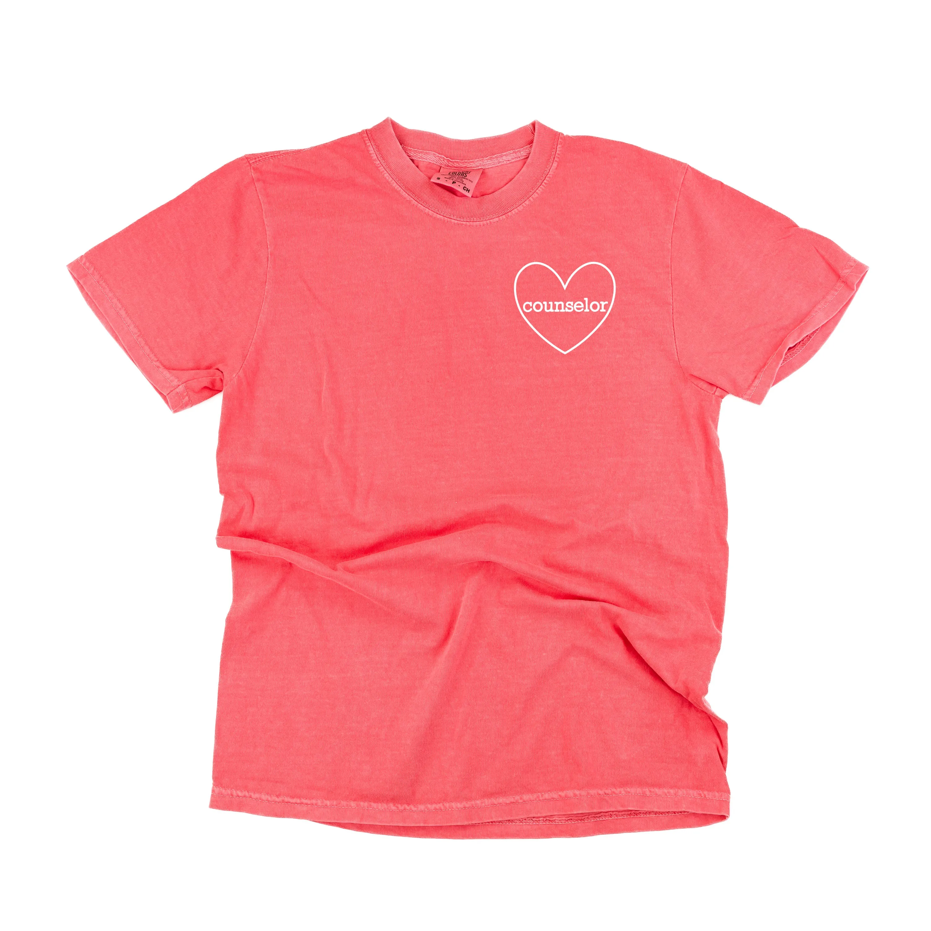 Counselor (Heart Around) - SHORT SLEEVE COMFORT COLORS TEE
