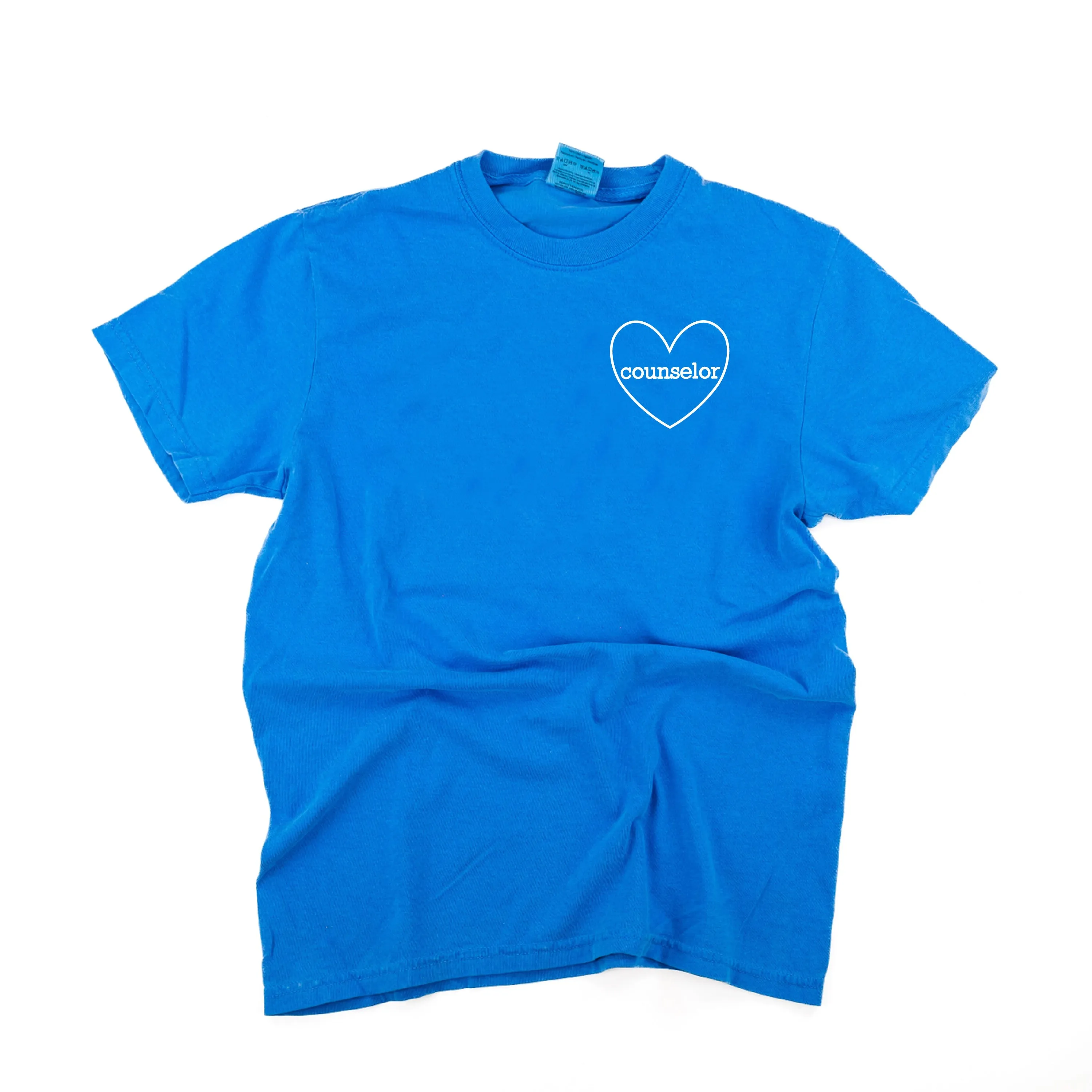 Counselor (Heart Around) - SHORT SLEEVE COMFORT COLORS TEE