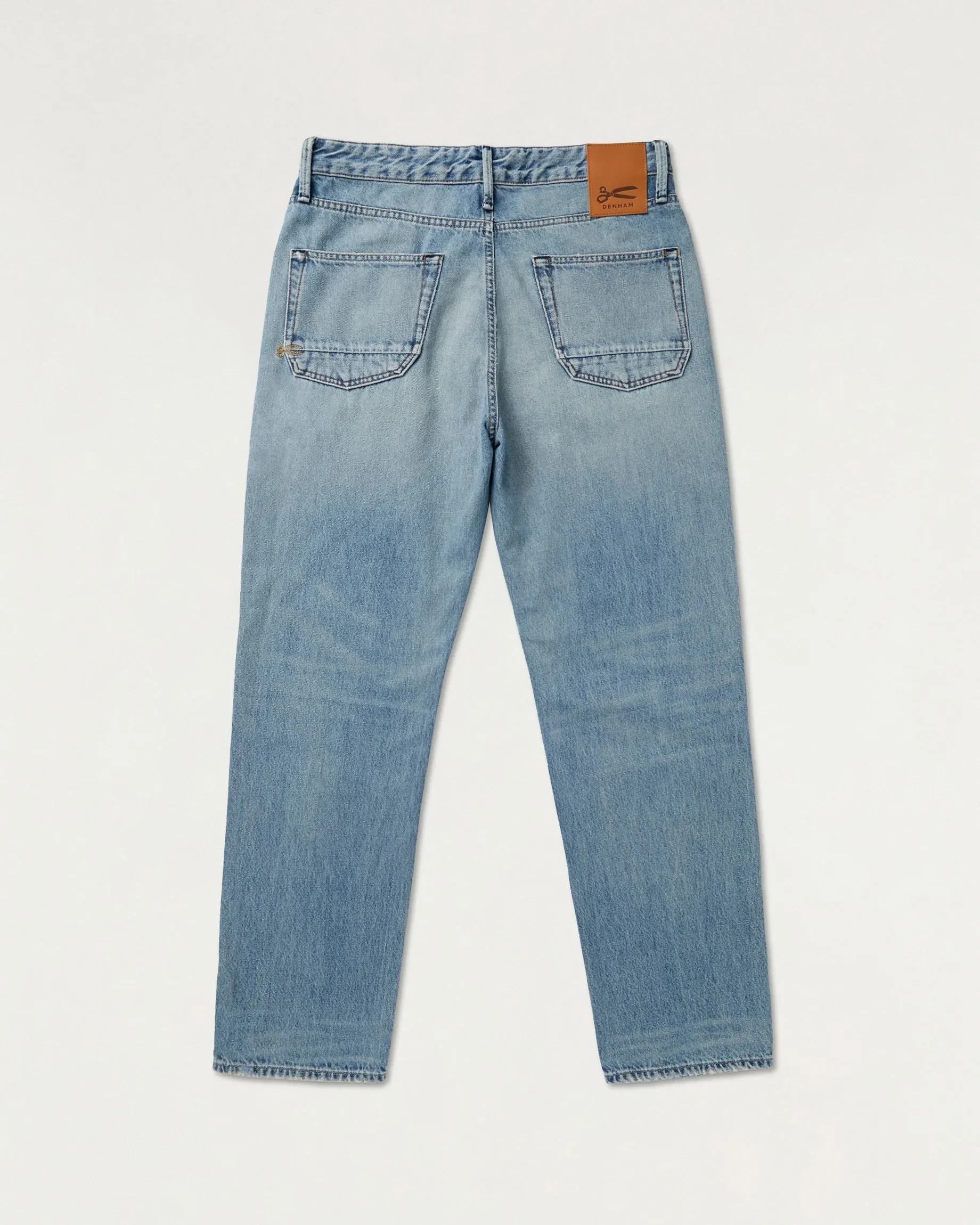 DENHAM DAGGER Classic Light Worn - Relaxed Fit Light blue