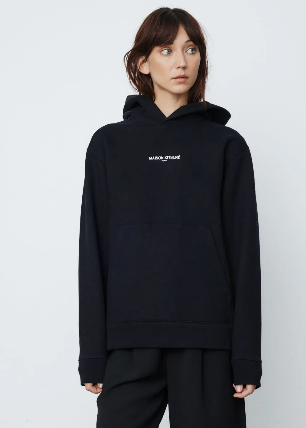 Embroidery Cordless Hoodie