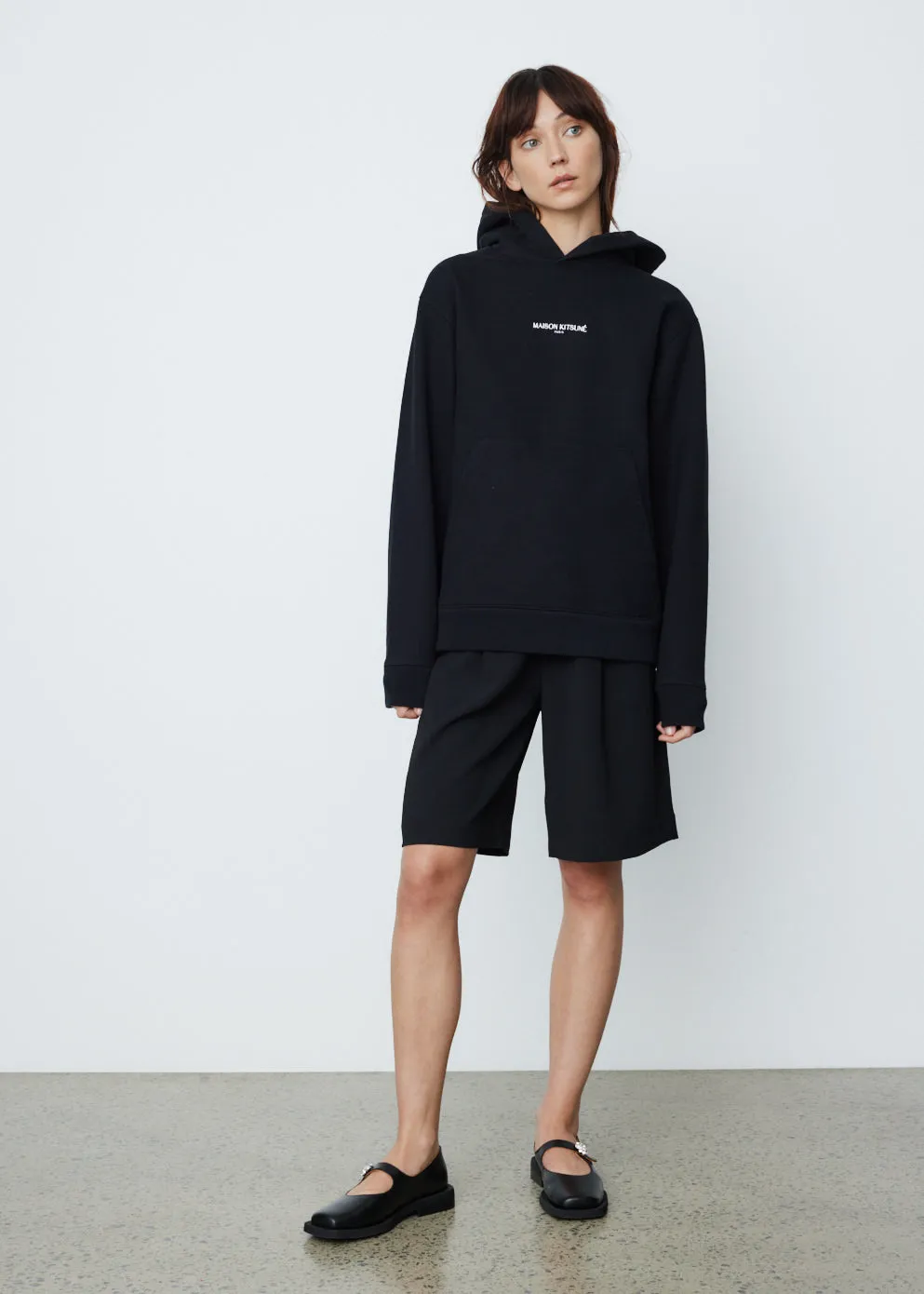 Embroidery Cordless Hoodie