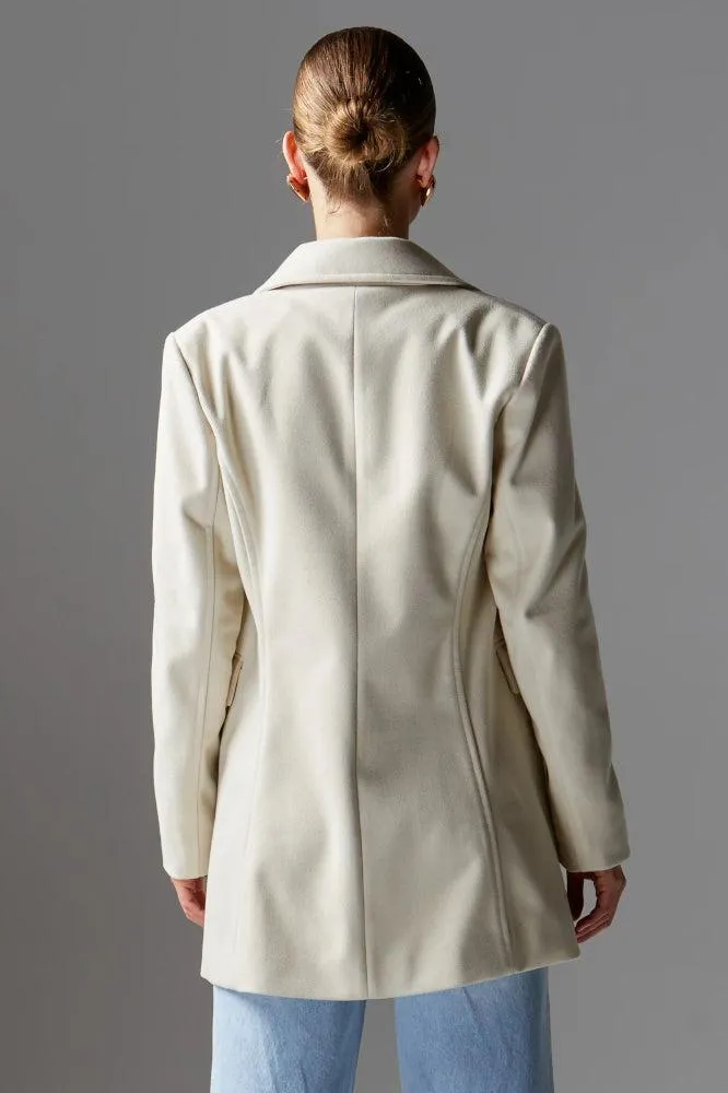 Fate and Becker Speak Easy Jacket Ecru