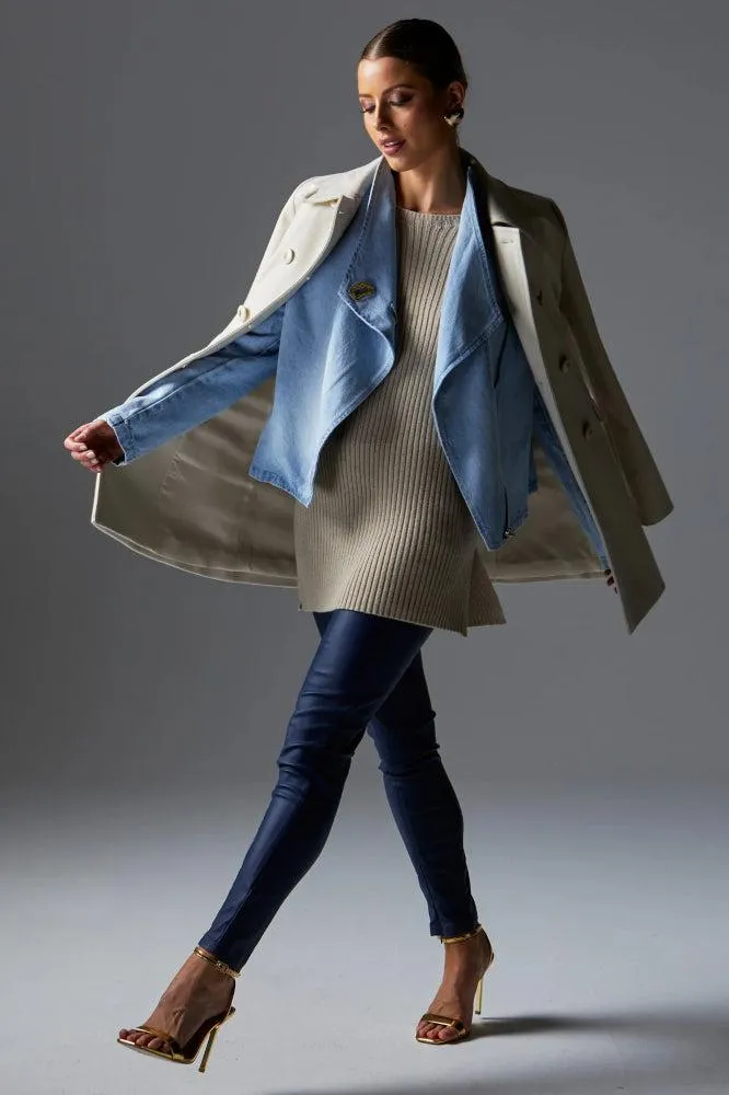 Fate and Becker Speak Easy Jacket Ecru