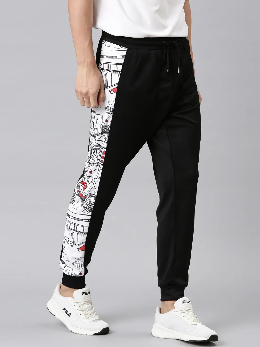 Fila Pink Jenor Men's Ankle length Jogger