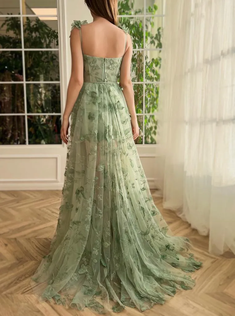 Flytonn- Butterfly Gardenia Dress
