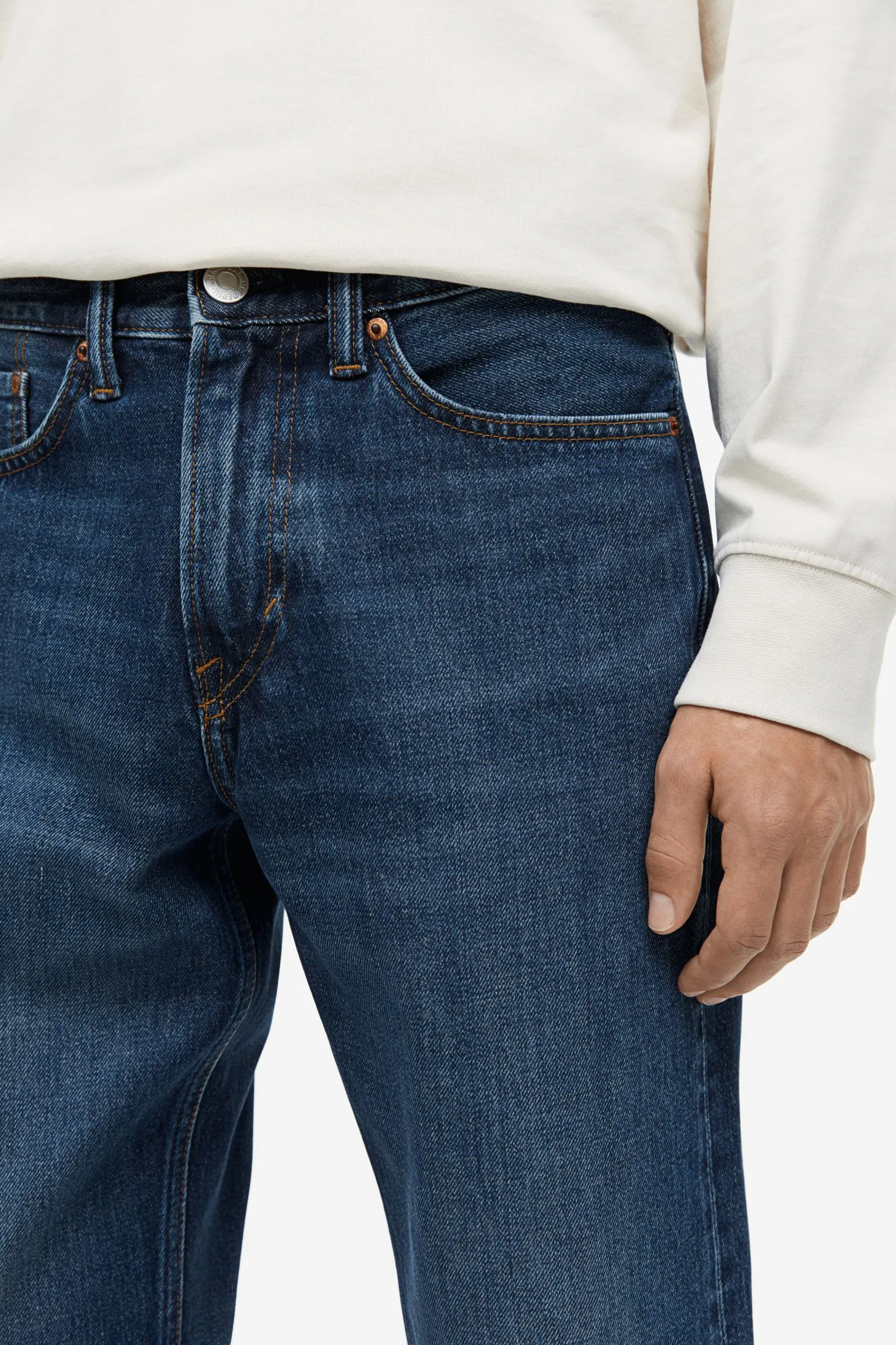 H&M Relaxed jeans, dark blue