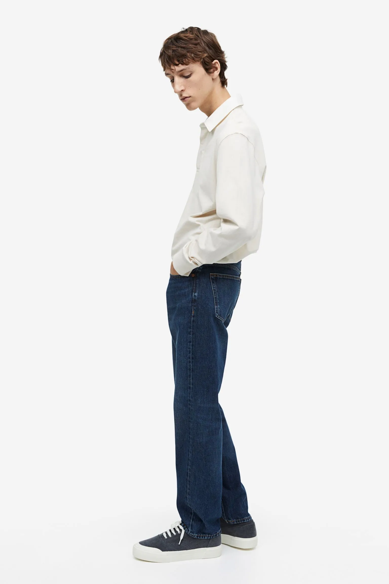 H&M Relaxed jeans, dark blue