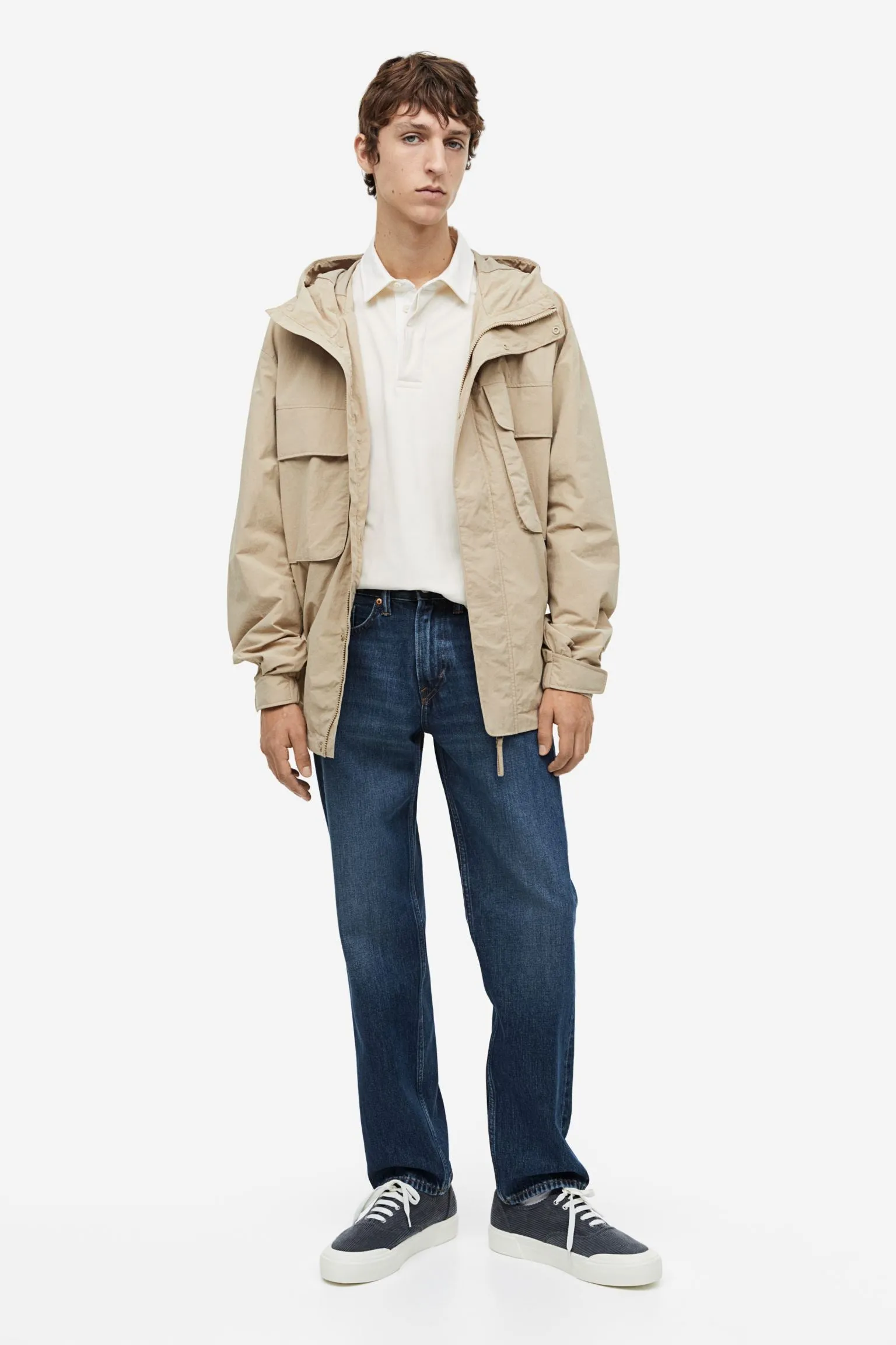 H&M Relaxed jeans, dark blue