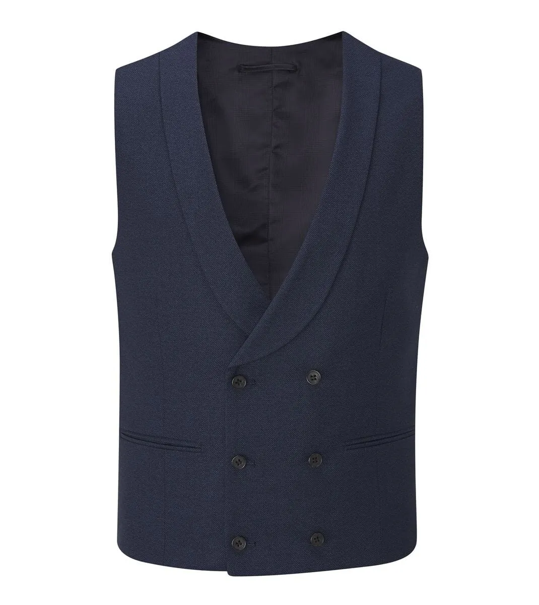 Harcourt Navy Waistcoat