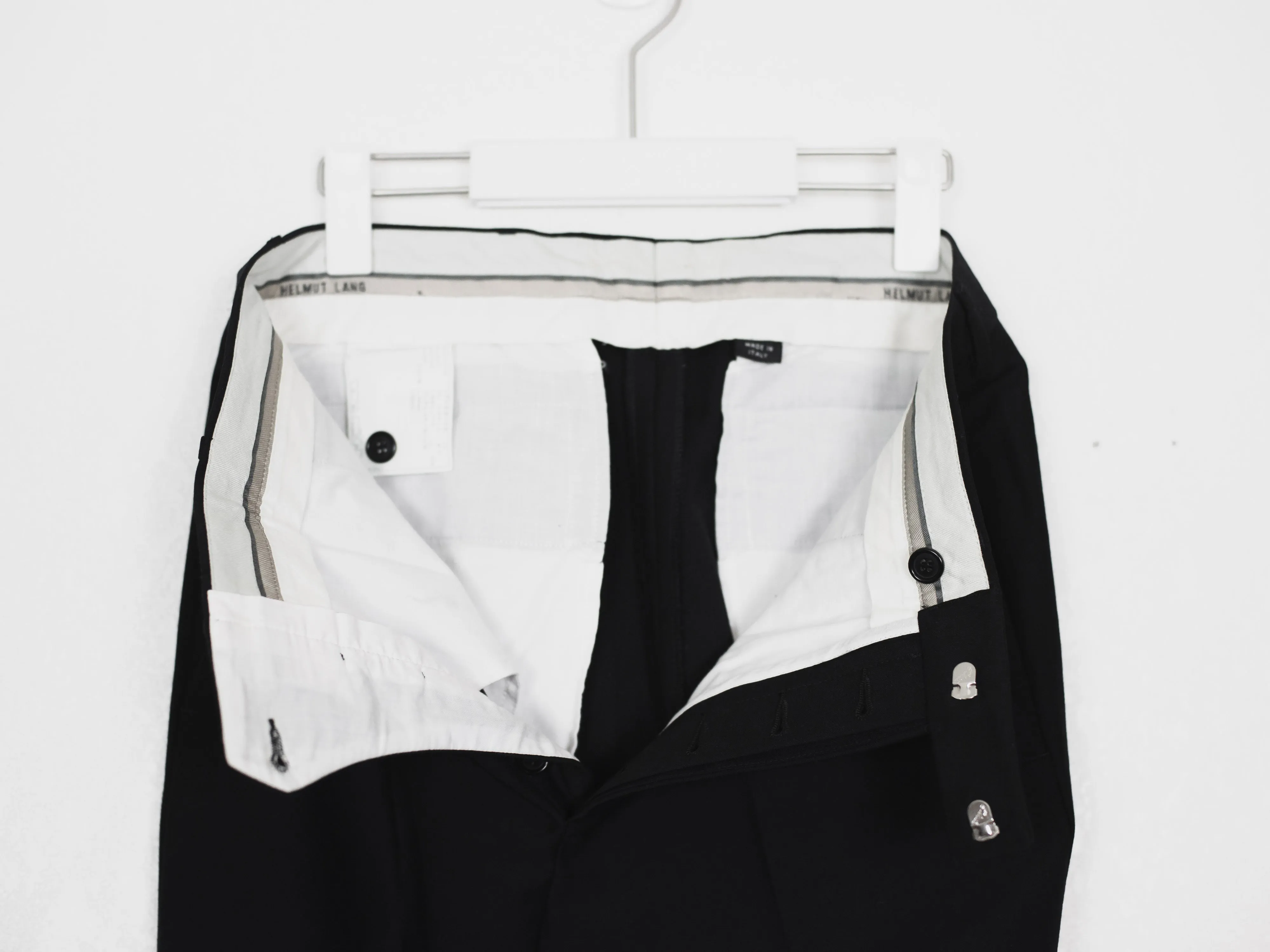 Helmut Lang 00s Classic Wool Suit Set