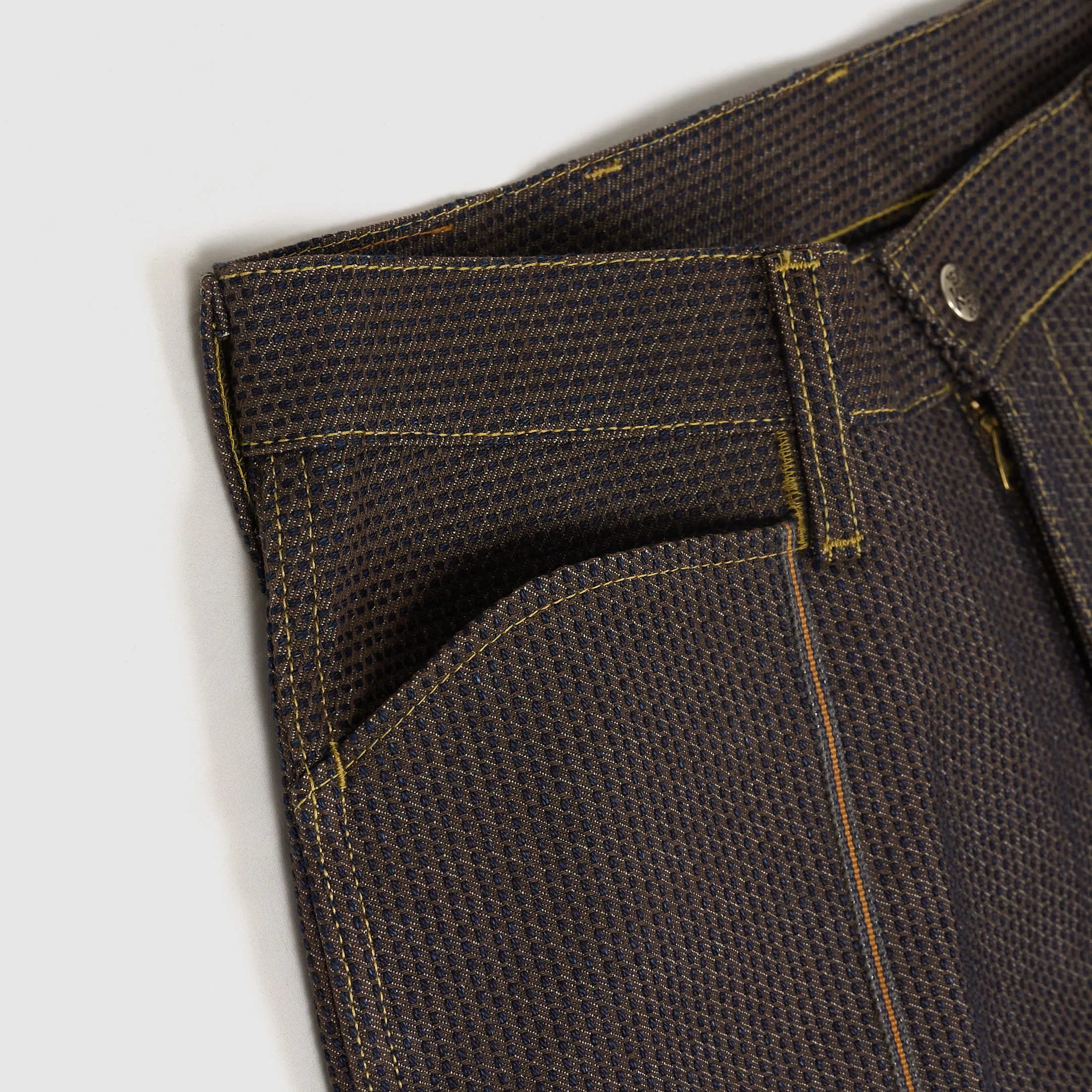 Kapital 5-Pocket Century Denim No. 5S Frisko Western Flair Jeans