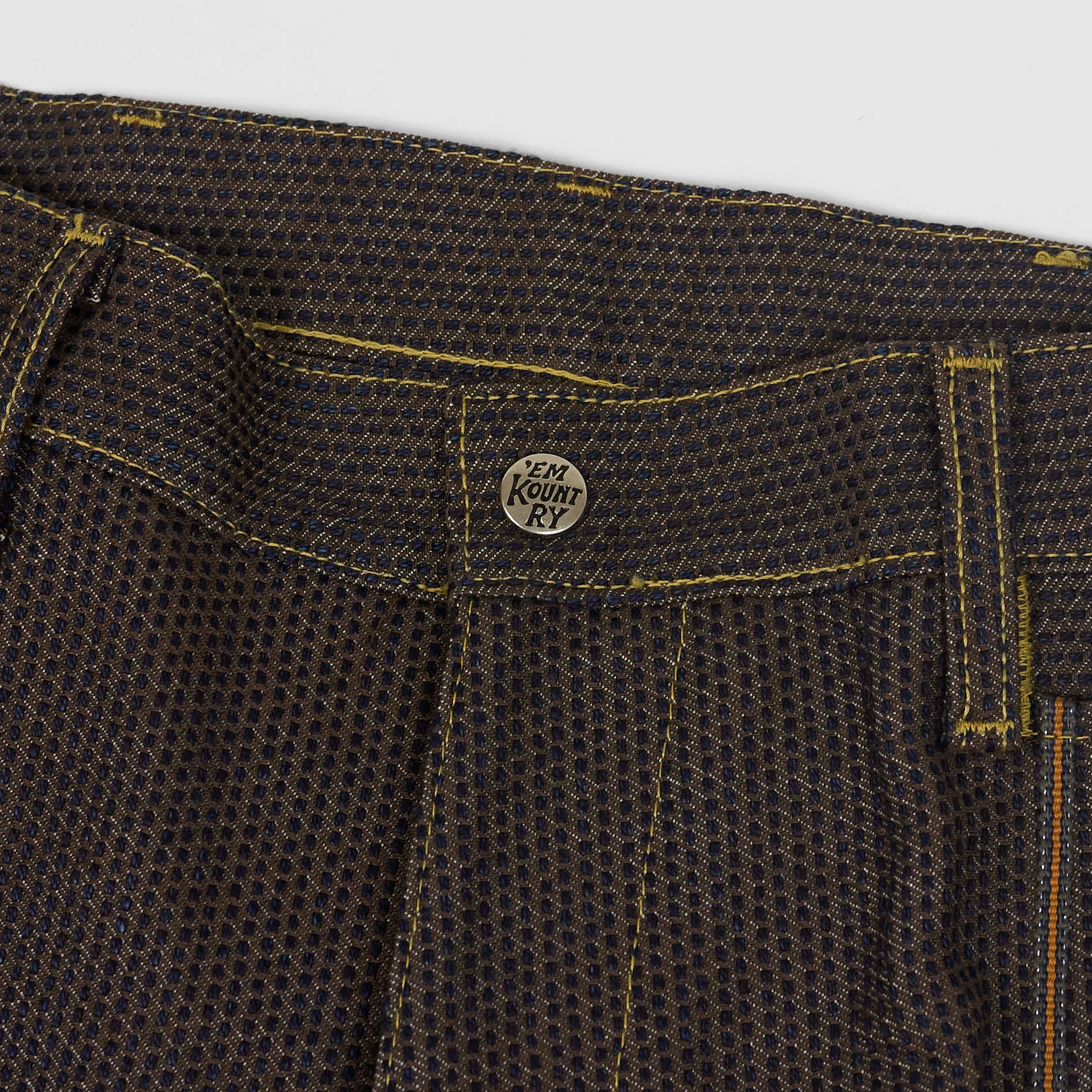 Kapital 5-Pocket Century Denim No. 5S Frisko Western Flair Jeans