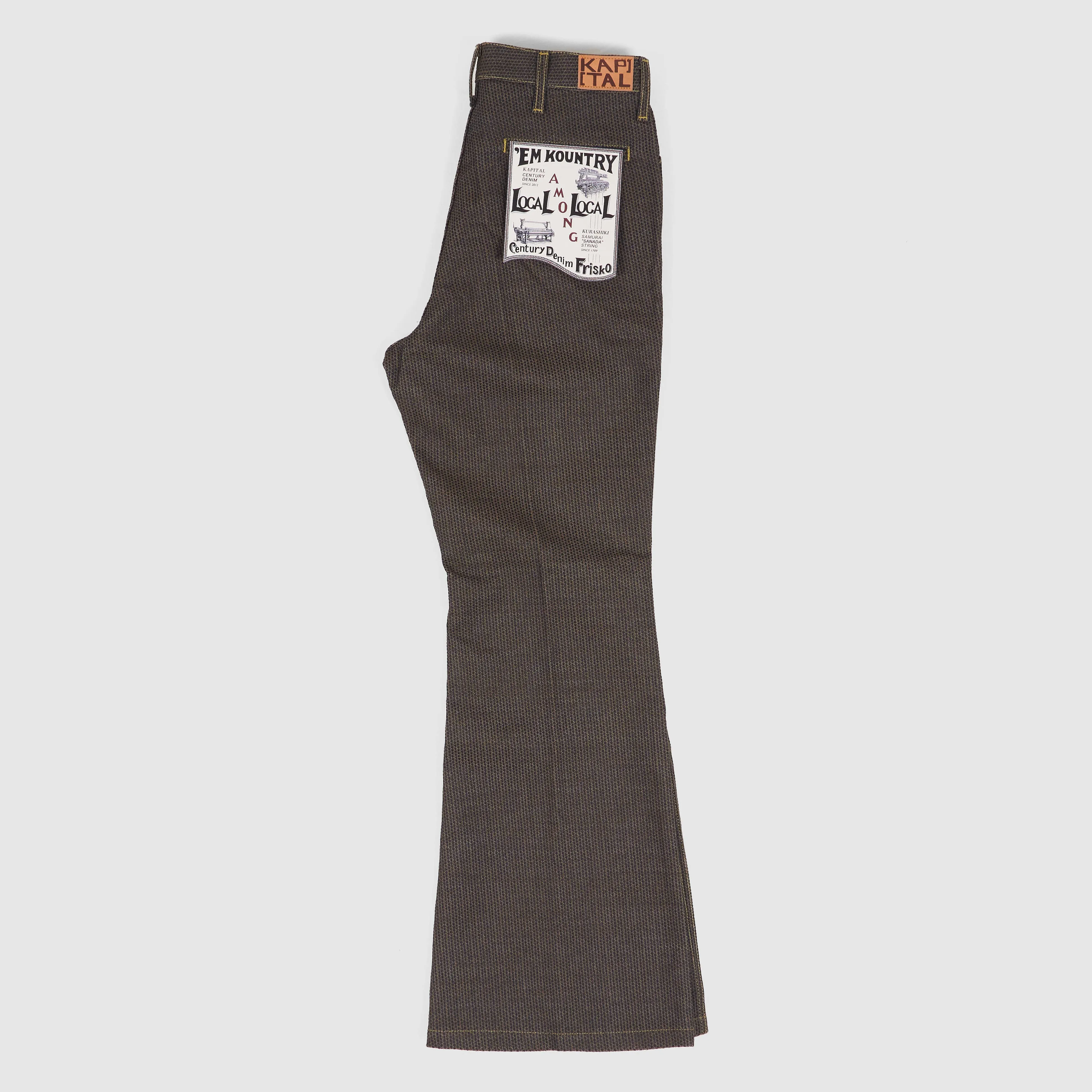 Kapital 5-Pocket Century Denim No. 5S Frisko Western Flair Jeans