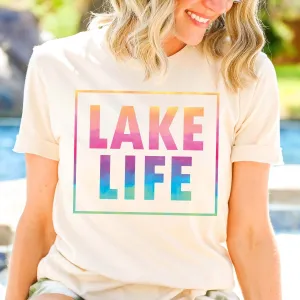 Lake Life Watercolor Tee