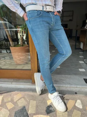 Lars Slim Fit Blue Classic eans