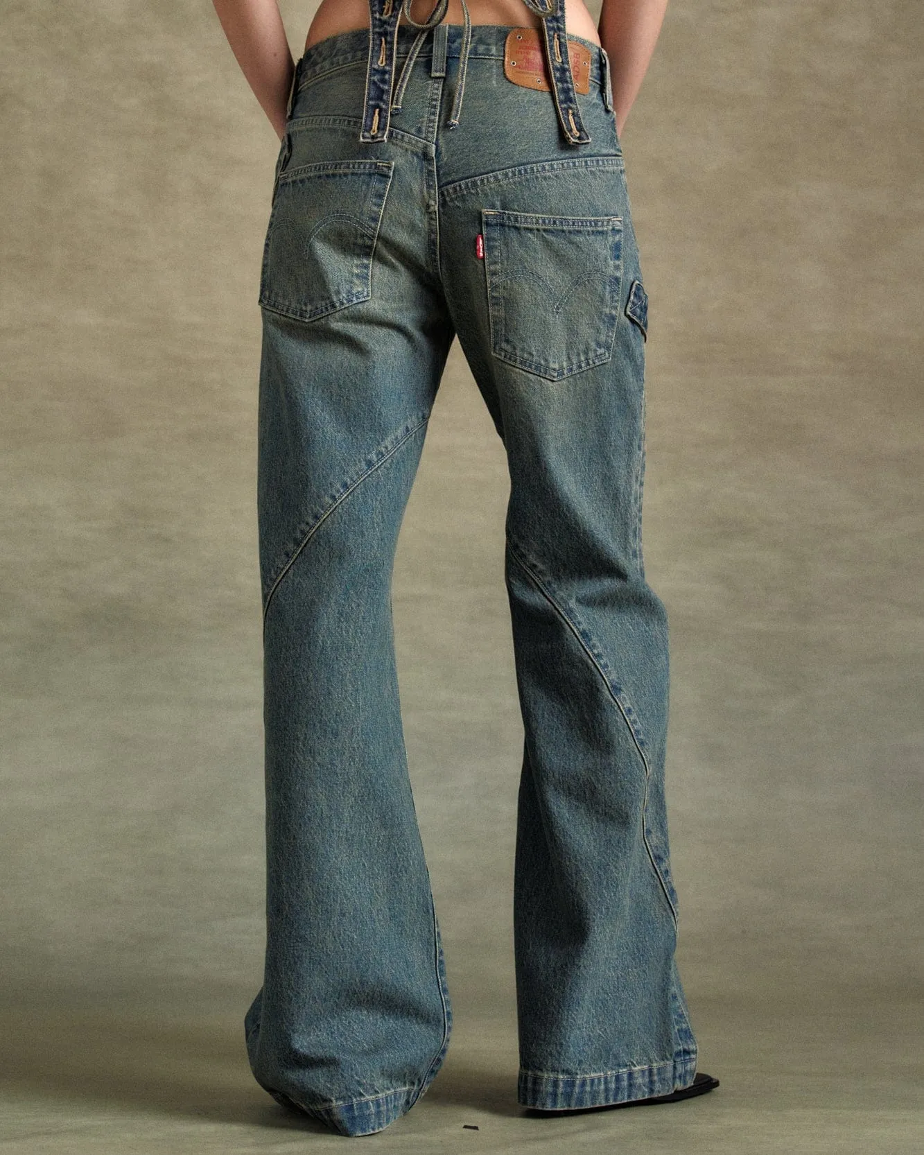 LEVIS X ADSB OVERLAY JEAN apa779u(TINTED INDIGO)