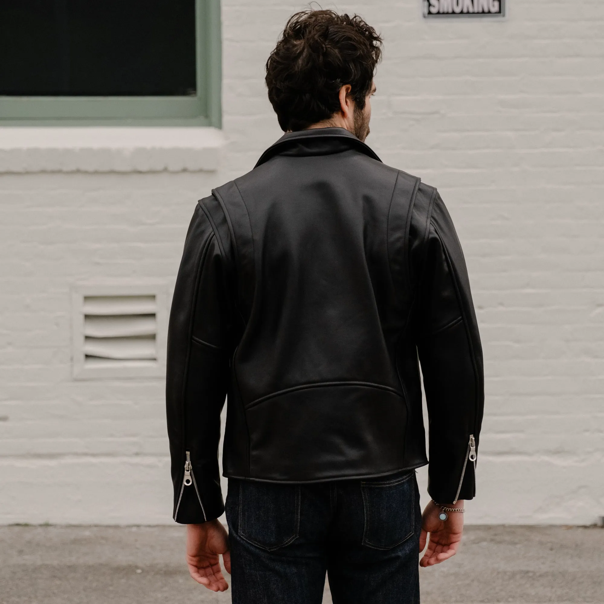 Lær Brand Lær x SOP Modified Classic Moto Black FINAL SALE