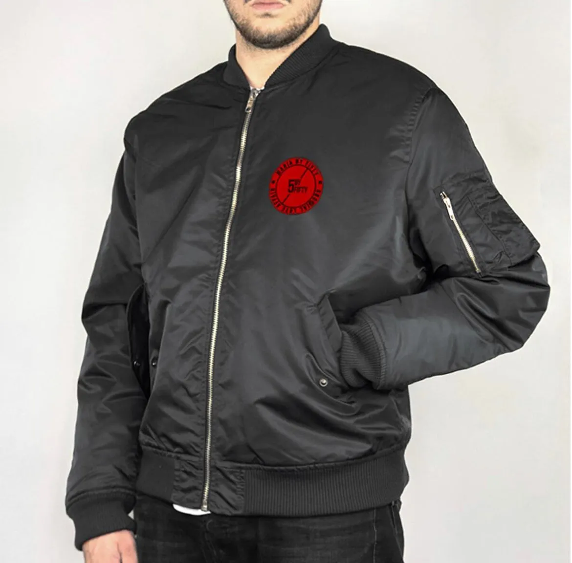 Maria Bomber Danger Jacket (Black)