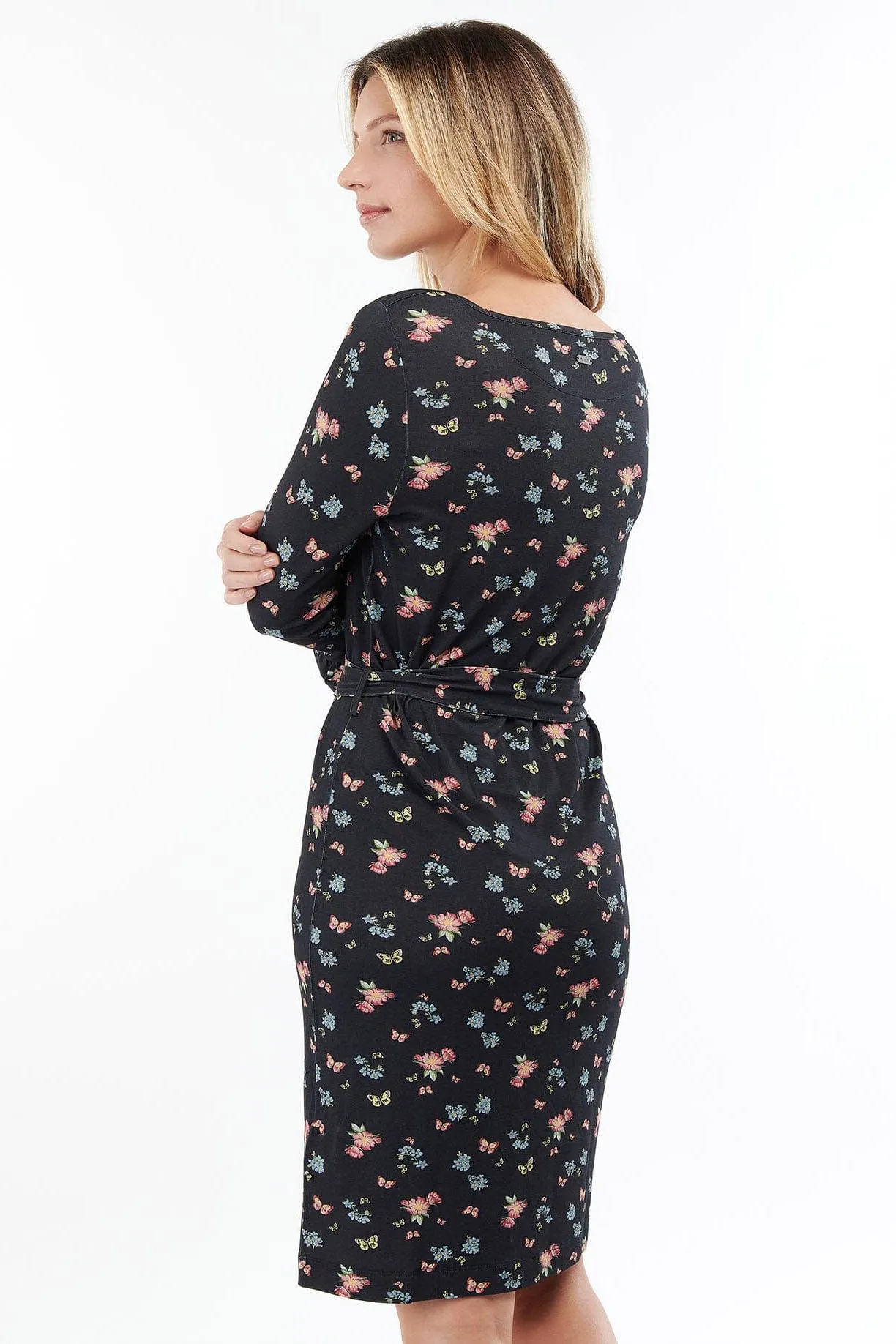 Marlowe Dress - Navy Print