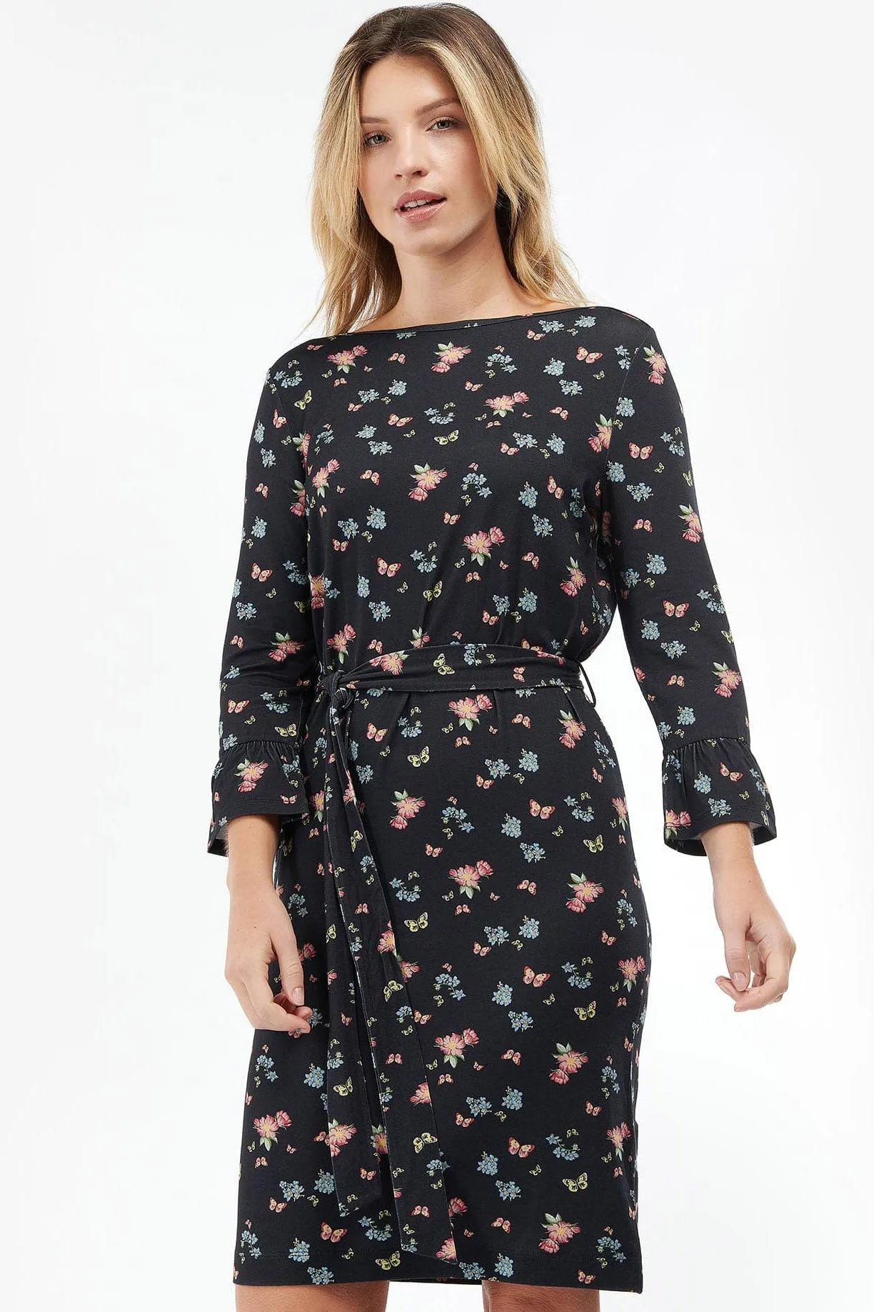 Marlowe Dress - Navy Print