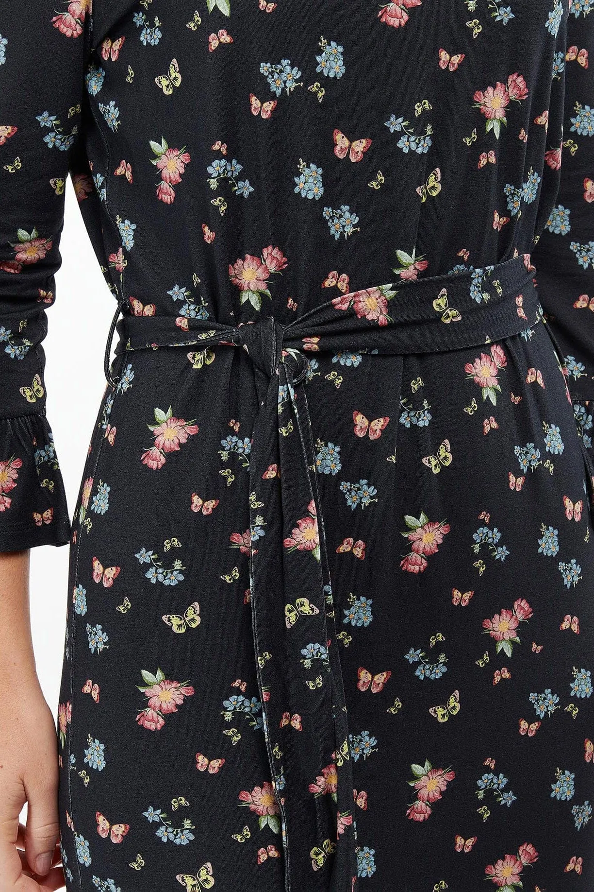 Marlowe Dress - Navy Print