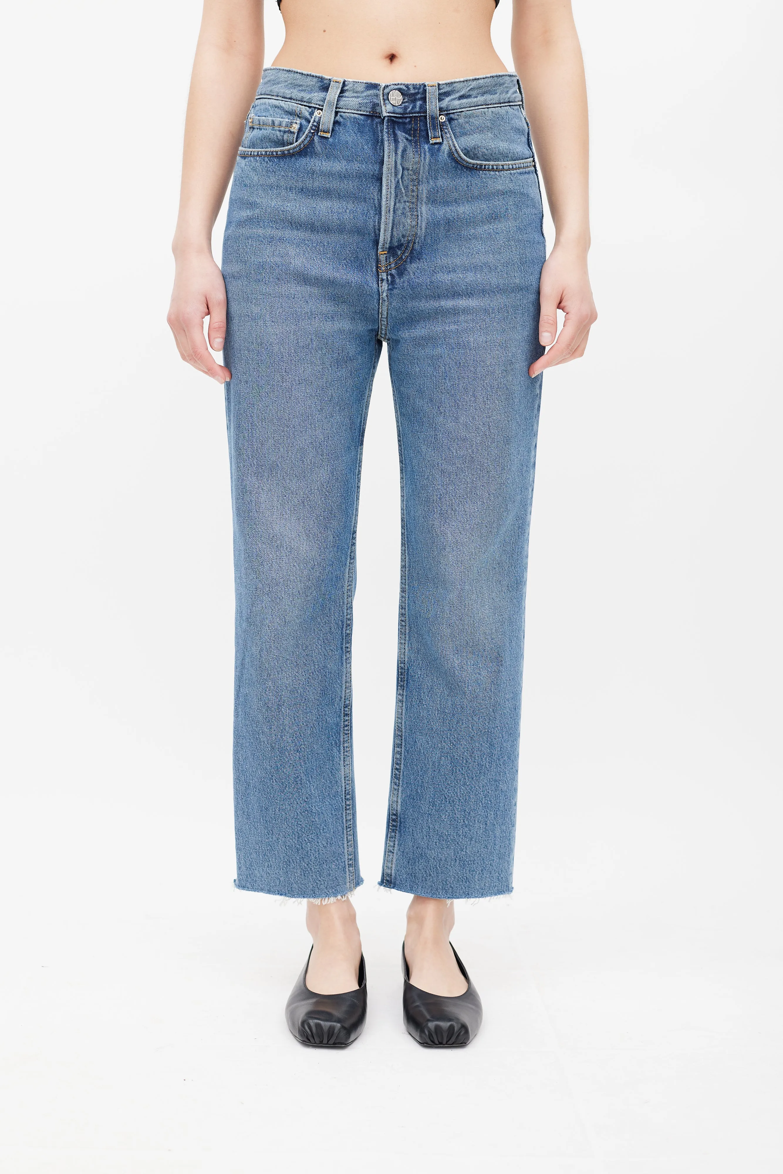 Medium Wash Classic Cut Jeans