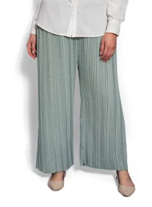 Mint Wide Pleated Pant