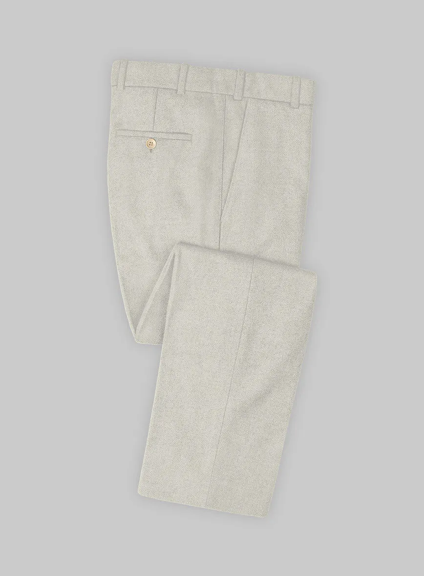 Naples Off White Tweed Suit