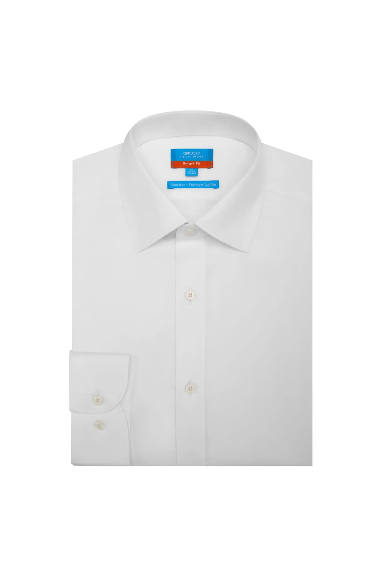 Non-Iron Fine Cotton Smart Fit Twill Shirt