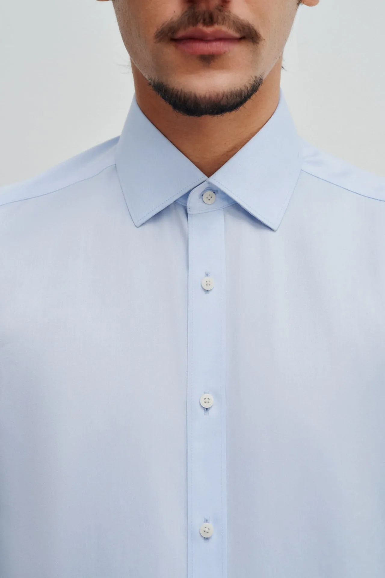 Non-Iron Fine Cotton Smart Fit Twill Shirt