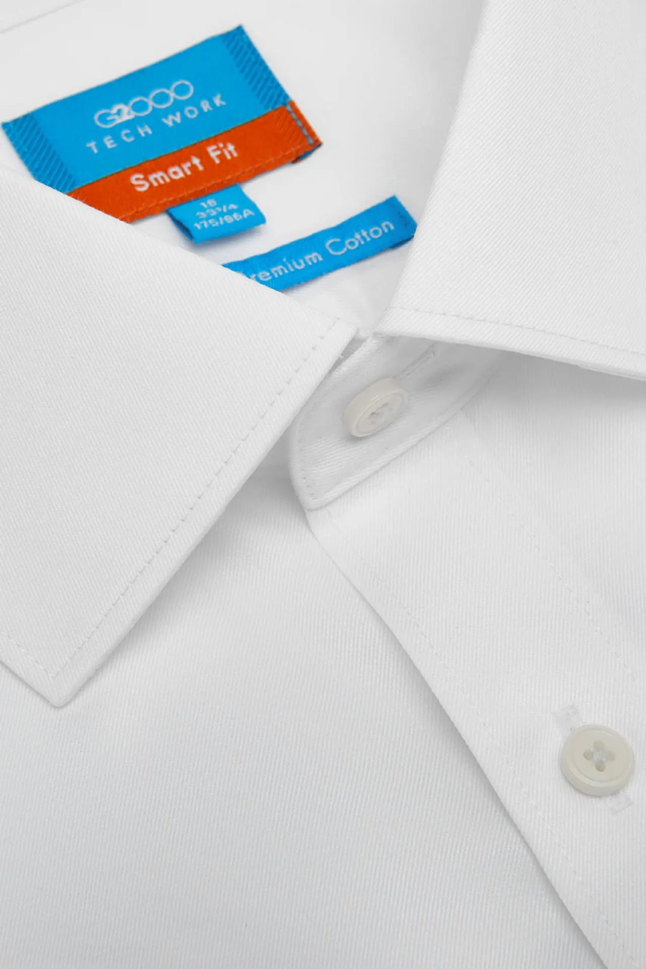 Non-Iron Fine Cotton Smart Fit Twill Shirt