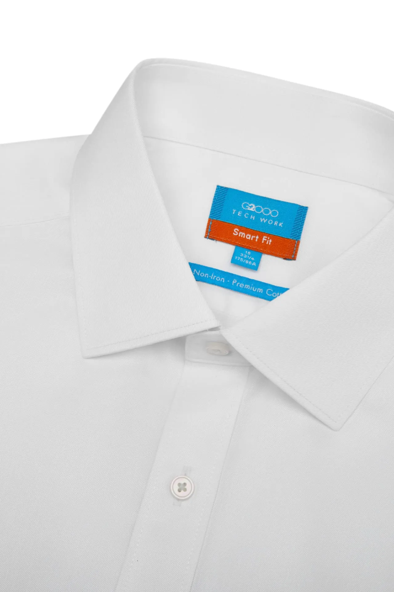 Non-Iron Fine Cotton Smart Fit Twill Shirt