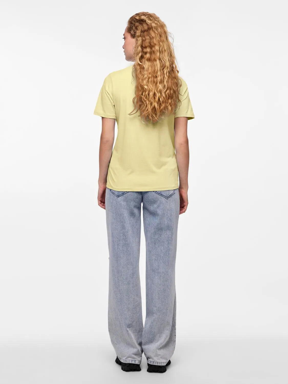 PCRIA T-Shirt - Pale Banana