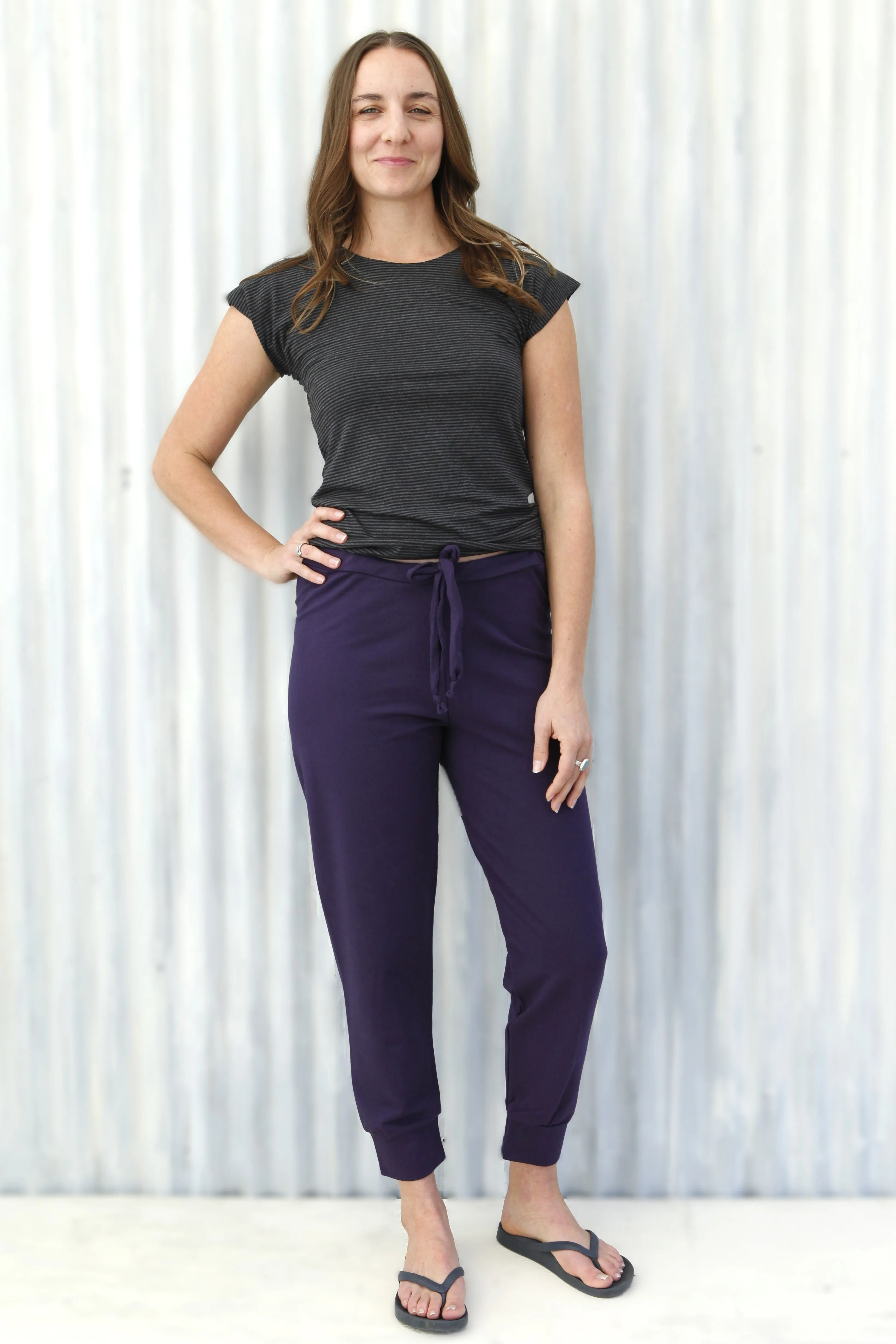 Purple Sunday Sweatpants
